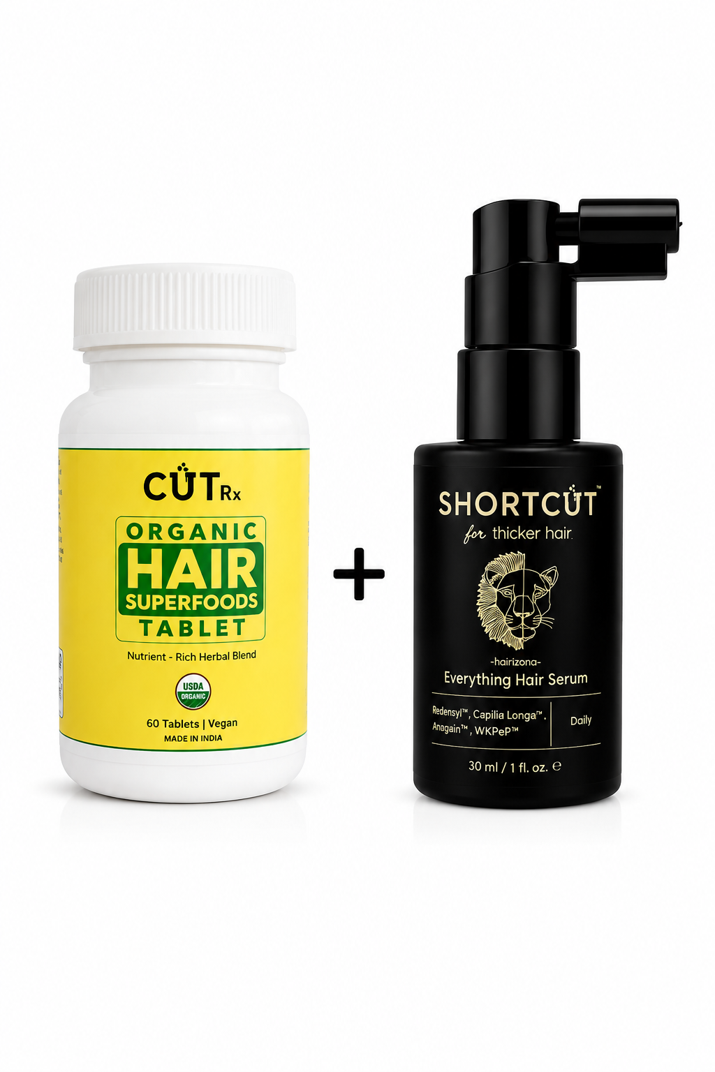 Hair combo - Hair Serum + Hair supplement